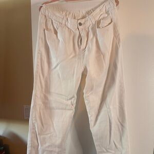 White jeans